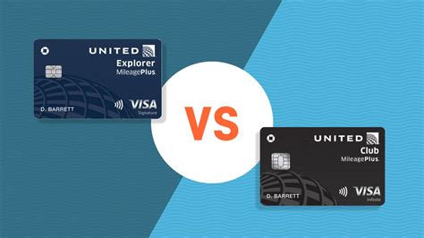 Credit Card Showdown: United Explorer vs United Club.